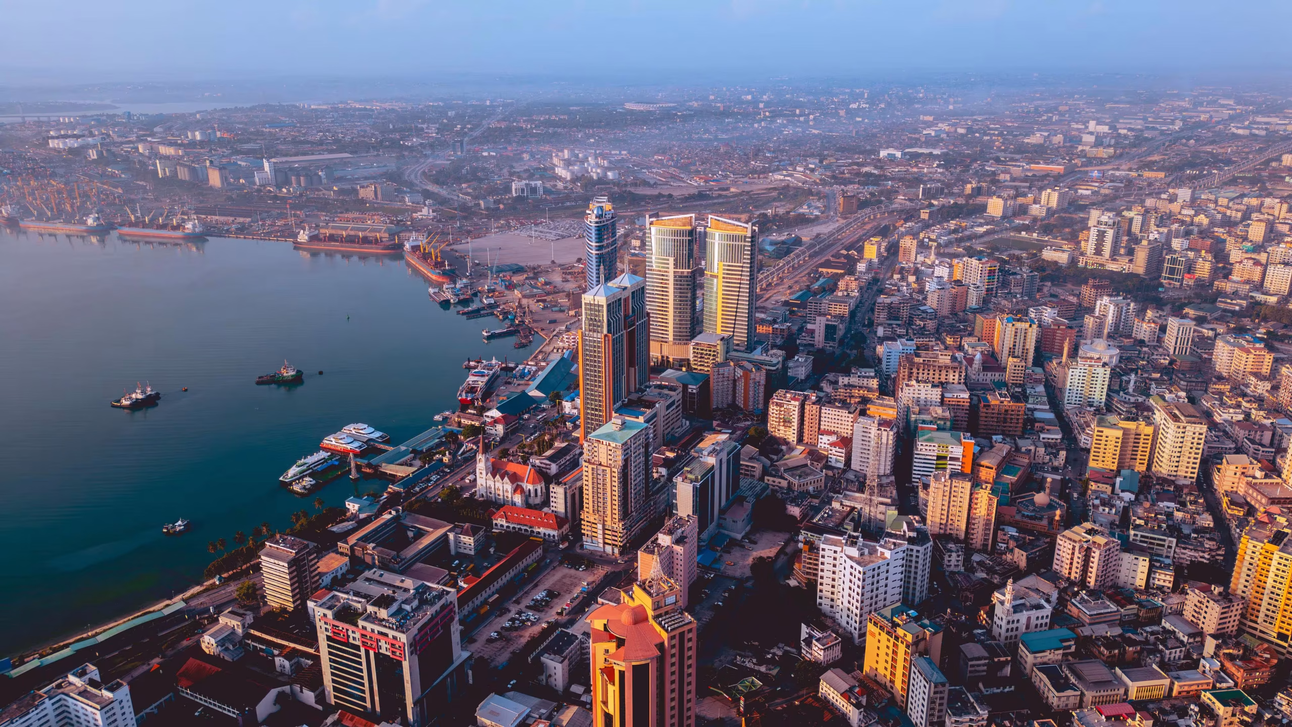 Arrival in Dar es Salaam
