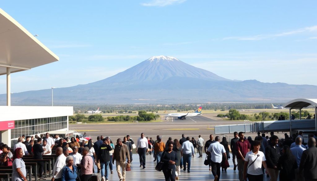 moshi tanzania, JRO Airport,